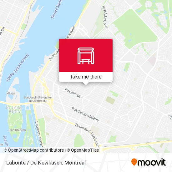 Labonté / De Newhaven map