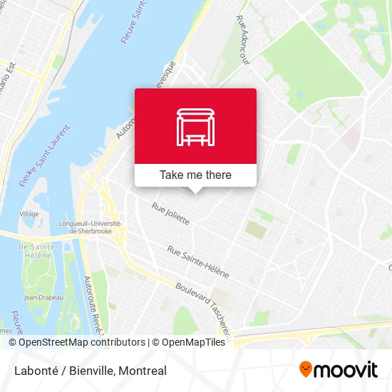 Labonté / Bienville map