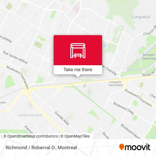 Richmond / Roberval O. map