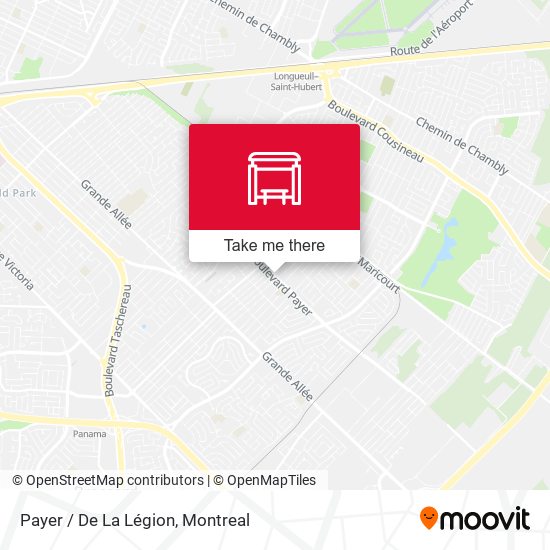 Payer / De La Légion map