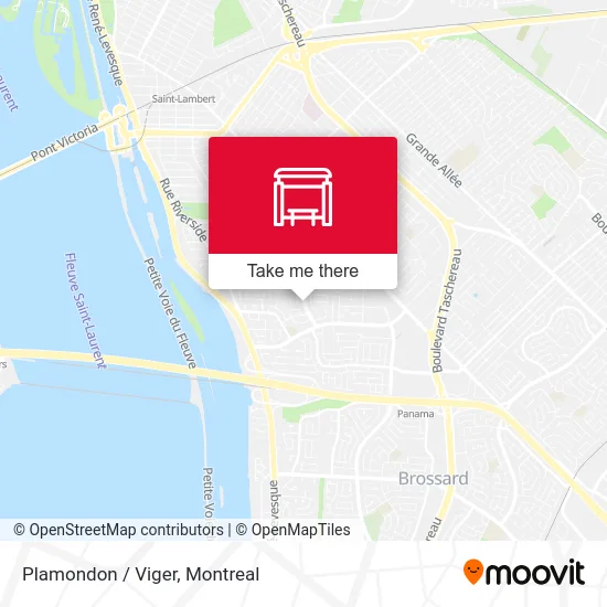 Plamondon / Viger map