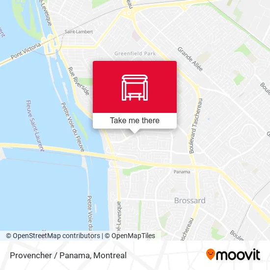 Provencher / Panama map