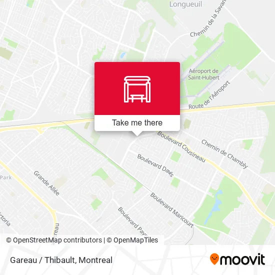 Gareau / Thibault map