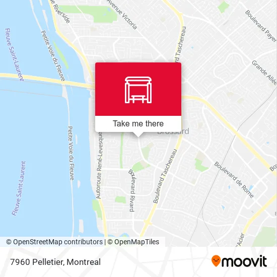 7960 Pelletier map