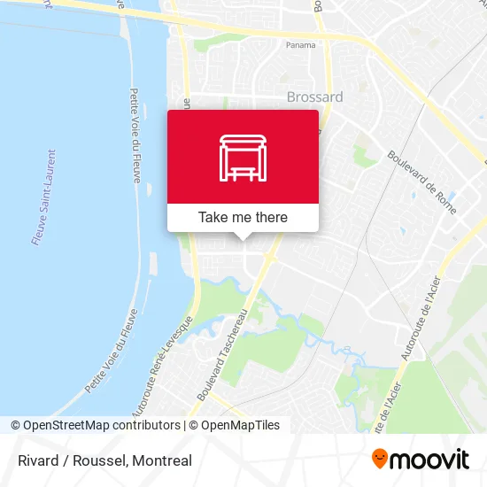 Rivard / Roussel map