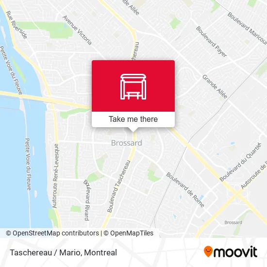 Taschereau / Mario map