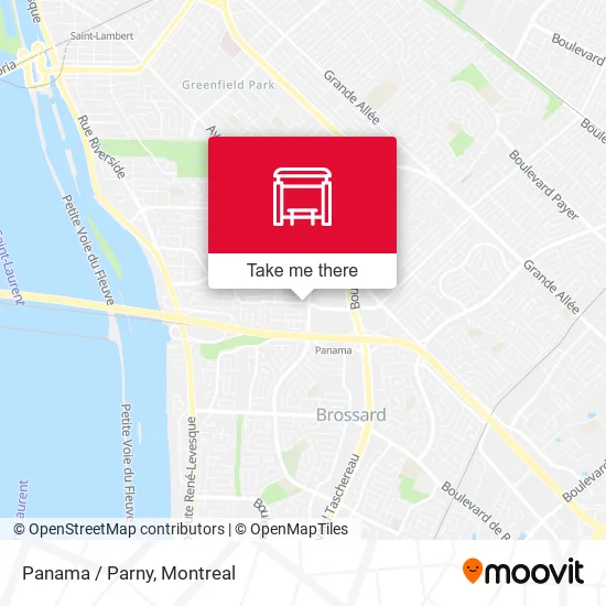Panama / Parny map