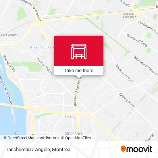 Taschereau / Angèle map