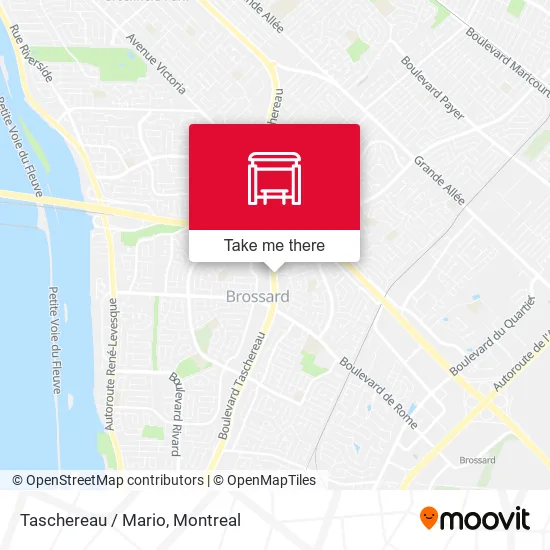 Taschereau / Mario map