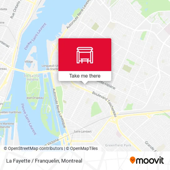 La Fayette / Franquelin map