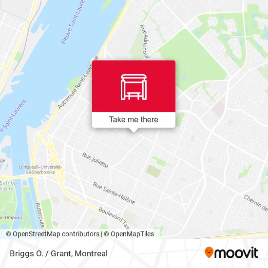 Briggs O. / Grant map