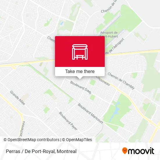 Perras / De Port-Royal map