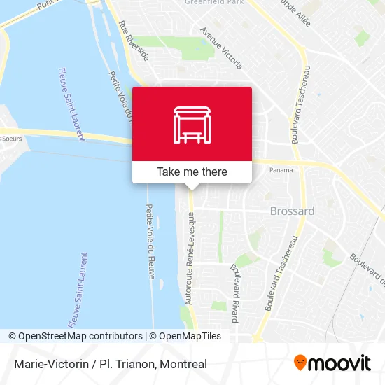 Marie-Victorin / Pl. Trianon map