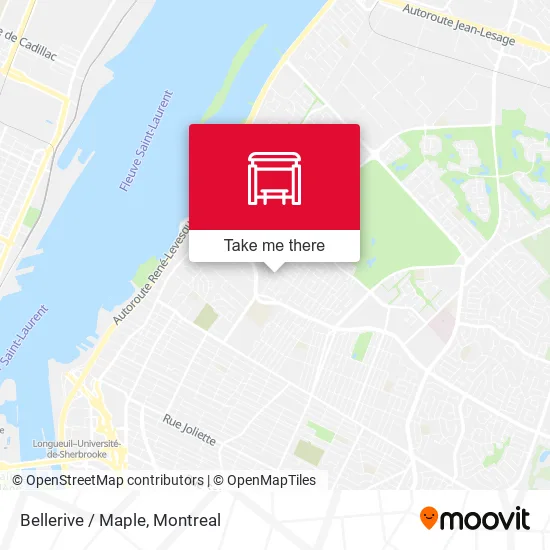 Bellerive / Maple map