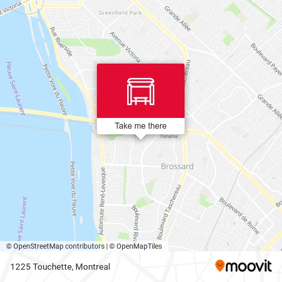1225 Touchette map