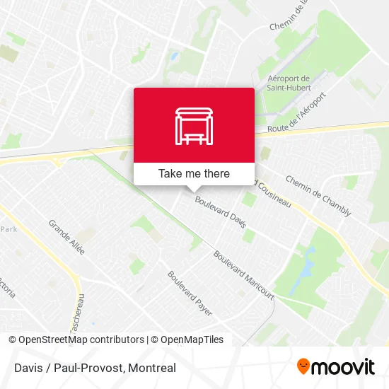 Davis / Paul-Provost map