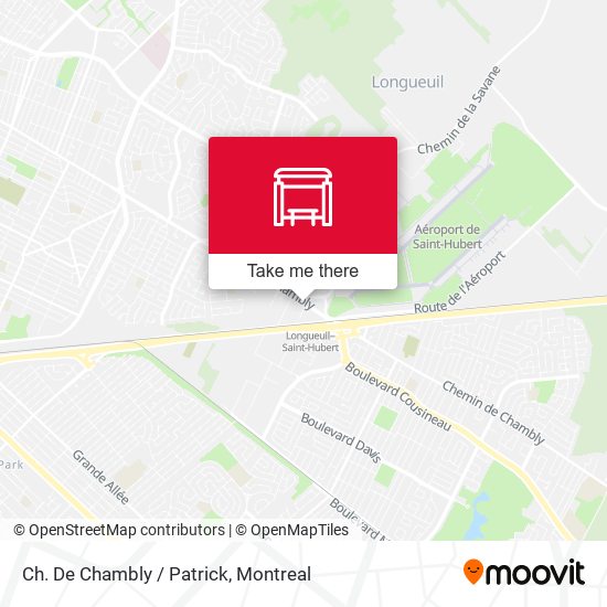 Ch. De Chambly / Patrick map