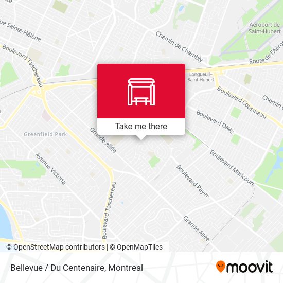 Bellevue / Du Centenaire map