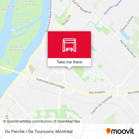 Du Perche / De Tourouvre map
