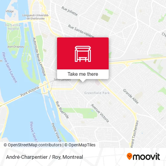 André-Charpentier / Roy map