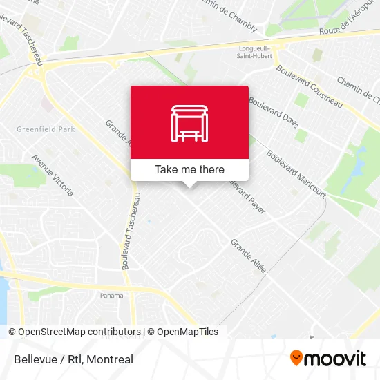 Bellevue / Rtl map