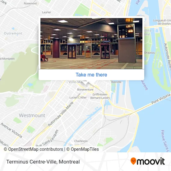 Terminus Centre-Ville map