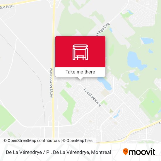 De La Vérendrye / Pl. De La Vérendrye map