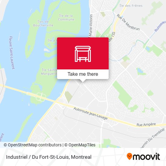 Industriel / Du Fort-St-Louis map