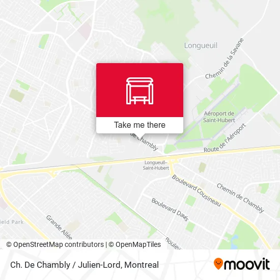 Ch. De Chambly / Julien-Lord map