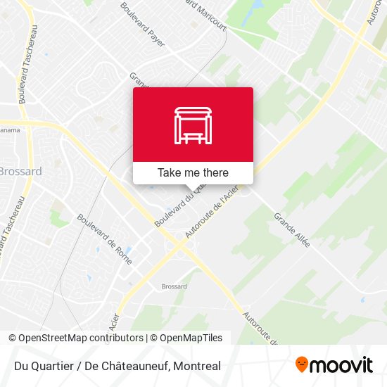 Du Quartier / De Châteauneuf map
