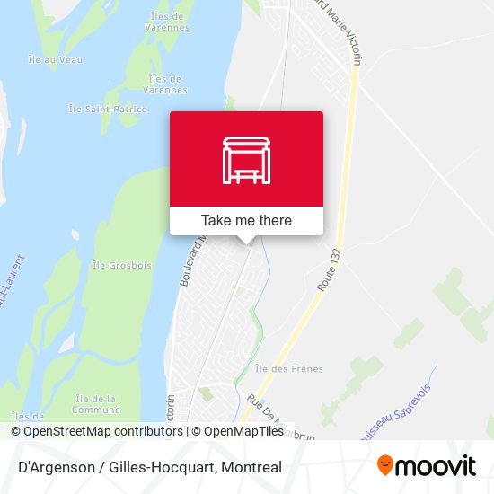 D'Argenson / Gilles-Hocquart map