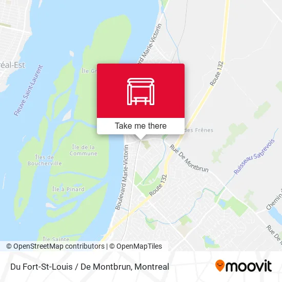Du Fort-St-Louis / De Montbrun map