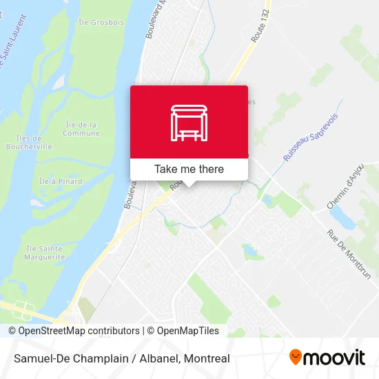 Samuel-De Champlain / Albanel map