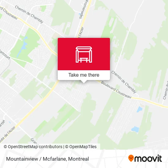 Mountainview / Mcfarlane map
