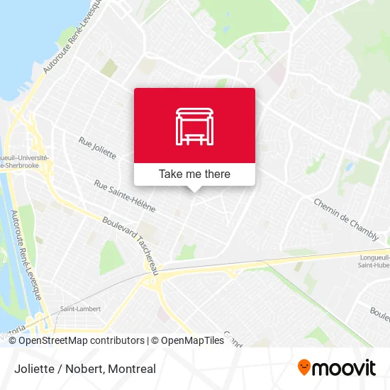 Joliette / Nobert map