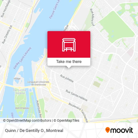 Quinn / De Gentilly O. map