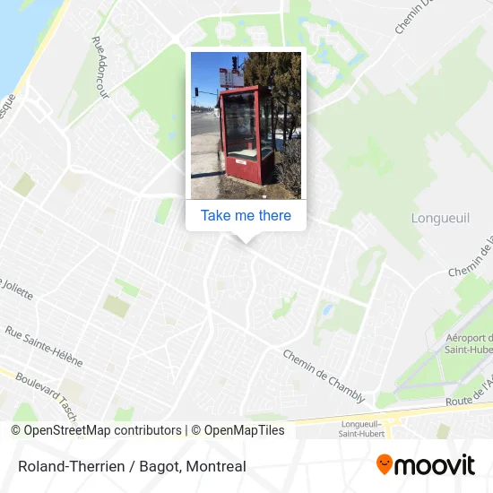 Roland-Therrien / Bagot map