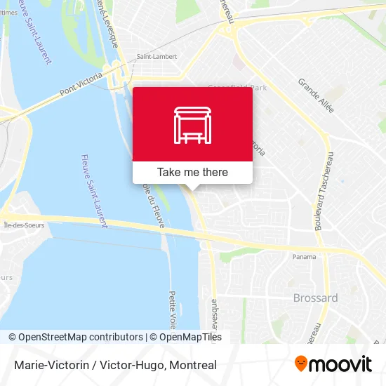 Marie-Victorin / Victor-Hugo map