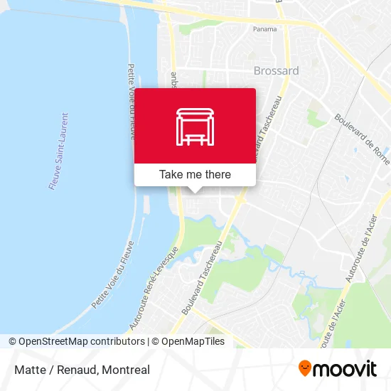 Matte / Renaud map