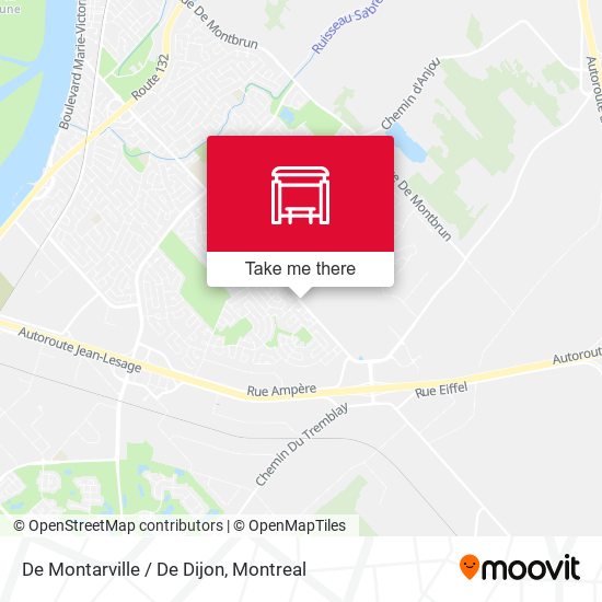 De Montarville / De Dijon map