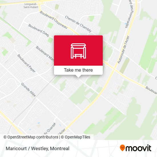 Maricourt / Westley map