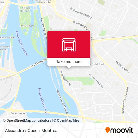 Alexandra / Queen map
