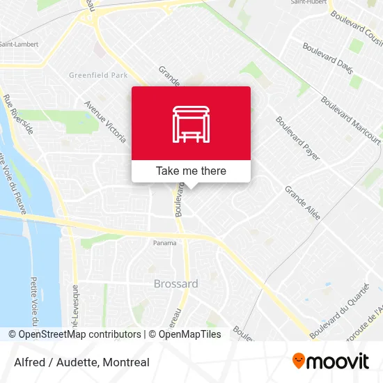 Alfred / Audette map