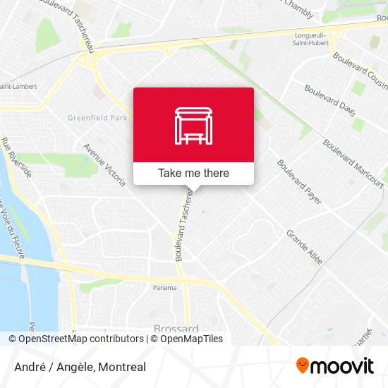 André / Angèle map