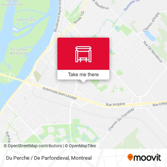 Du Perche / De Parfondeval map