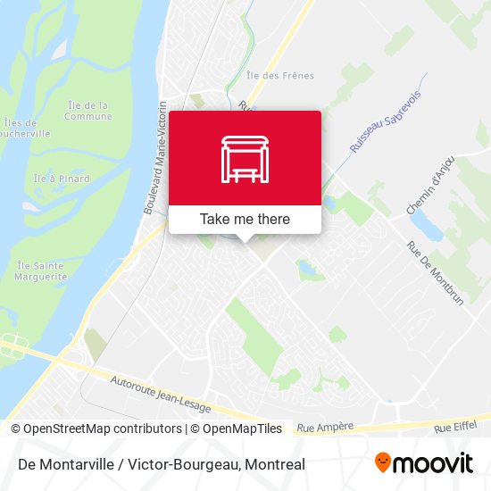 De Montarville / Victor-Bourgeau map