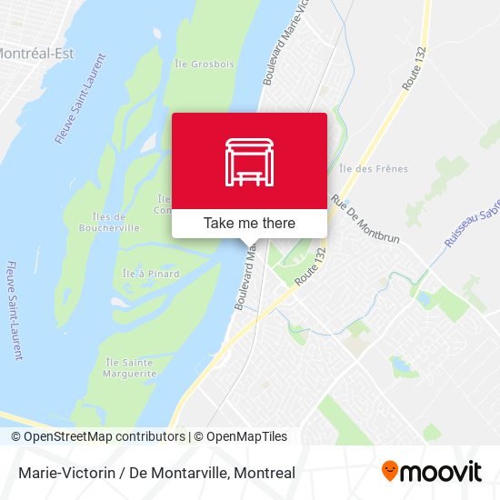 Marie-Victorin / De Montarville map