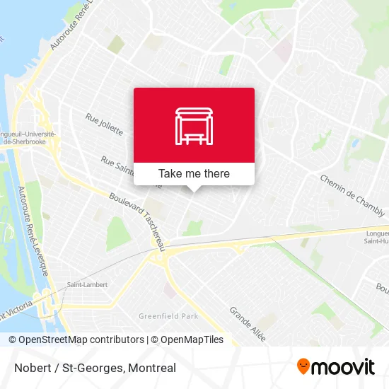 Nobert / St-Georges map