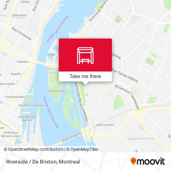 Riverside / De Brixton map
