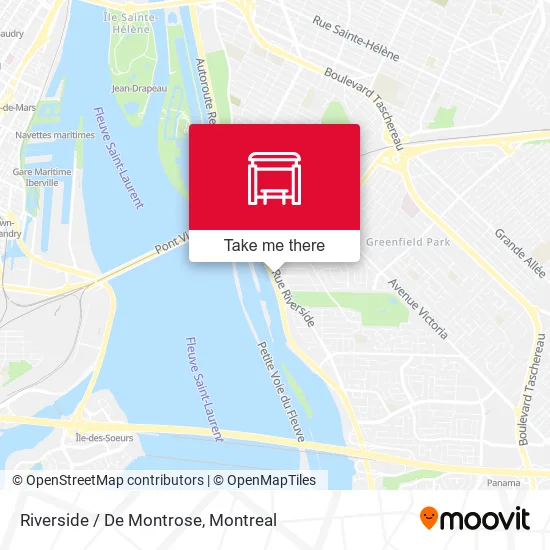 Riverside / De Montrose map